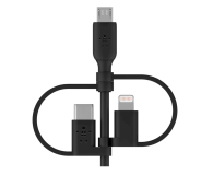 BELKIN Universal Cable Lightning/Micro/USB-C CAC001bt1MBK - 1330471 - zdjęcie 2